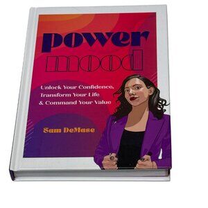 Power Mood by Sam DeMase Hardcover New Confidence Career Growth Self-Help Book